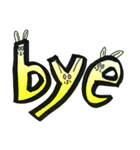 英単語ウサギ（個別スタンプ：40）