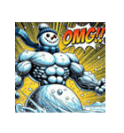 最強スノーマン：覚醒の吹雪（個別スタンプ：15）