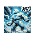 最強スノーマン：覚醒の吹雪（個別スタンプ：22）