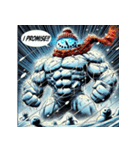 最強スノーマン：覚醒の吹雪（個別スタンプ：32）