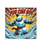 最強スノーマン：覚醒の吹雪（個別スタンプ：36）