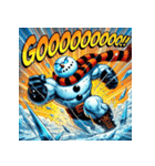 最強スノーマン：覚醒の吹雪（個別スタンプ：40）