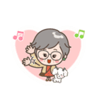 素敵シニアの日常【冬のデカ文字】14（個別スタンプ：40）