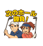 ゴルフ大好きプレイヤーの会話や気持ち収録（個別スタンプ：12）