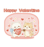 年中使える♡白猫虎猫つめあわせ♪（個別スタンプ：31）