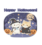 年中使える♡白猫虎猫つめあわせ♪（個別スタンプ：34）