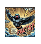 BUNCHO SMASH！！ 怒涛のアメコミ文鳥（個別スタンプ：11）