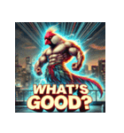 BUNCHO SMASH！！ 怒涛のアメコミ文鳥（個別スタンプ：25）