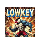 BUNCHO SMASH！！ 怒涛のアメコミ文鳥（個別スタンプ：29）