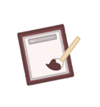 お正月3♪もこもこスタンプデコ（個別スタンプ：11）