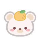 お正月3♪もこもこスタンプデコ（個別スタンプ：17）