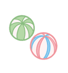 お正月3♪もこもこスタンプデコ（個別スタンプ：24）