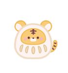 お正月3♪もこもこスタンプデコ（個別スタンプ：27）