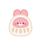 お正月3♪もこもこスタンプデコ（個別スタンプ：28）