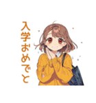 めんどくさ女子★一年中使える（個別スタンプ：12）