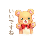 やさしいくまの会議相槌★ひと言（個別スタンプ：6）
