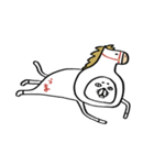 ゴーゴーホースキャット（個別スタンプ：27）