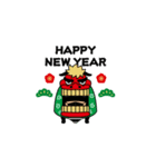 飛び出す！マッシュボーイ＠お正月/再販（個別スタンプ：3）