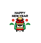 飛び出す！グラサンアザラシ＠お正月/再販（個別スタンプ：3）