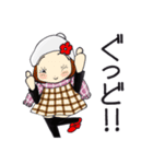 ひま子ちゃん714大人女子年末年始スタンプ（個別スタンプ：28）
