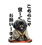可愛い黒ペキニーズBIG年末年始（個別スタンプ：2）