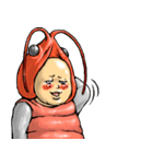 魚介ミックス_plain（個別スタンプ：18）