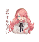 上品な女の子♡一年中使える日常（個別スタンプ：9）