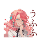 上品な女の子♡一年中使える日常（個別スタンプ：21）