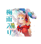 年中使える★癒しの赤ずきん（個別スタンプ：14）