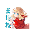 年中使える★癒しの赤ずきん（個別スタンプ：40）