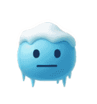 絵文字風❤️黄色スライムくん（個別スタンプ：4）