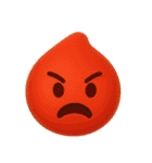 絵文字風❤️黄色スライムくん（個別スタンプ：36）