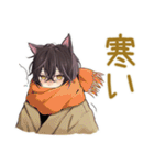 黒猫系男子★一年中使える日常（個別スタンプ：26）