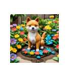 柴犬の新日常15（個別スタンプ：9）