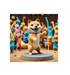 柴犬の新日常15（個別スタンプ：10）