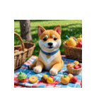 柴犬の新日常15（個別スタンプ：11）