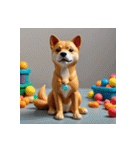 柴犬の新日常15（個別スタンプ：12）