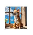 柴犬の新日常15（個別スタンプ：13）