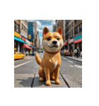 柴犬の新日常15（個別スタンプ：18）