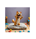 柴犬の新日常15（個別スタンプ：22）