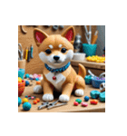 柴犬の新日常15（個別スタンプ：34）