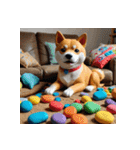 柴犬の新日常15（個別スタンプ：39）