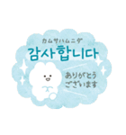 韓国語で年賀状♡あけおめ（個別スタンプ：20）