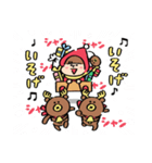 Mini ズキンちゃん 2（年末年始）（個別スタンプ：3）