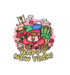 Mini ズキンちゃん 2（年末年始）（個別スタンプ：10）