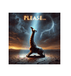 キリン無双！！！！（個別スタンプ：8）