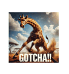 キリン無双！！！！（個別スタンプ：9）