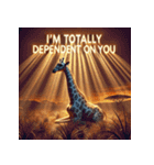 キリン無双！！！！（個別スタンプ：15）