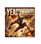 キリン無双！！！！（個別スタンプ：17）