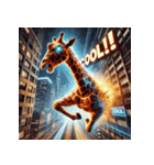 キリン無双！！！！（個別スタンプ：19）